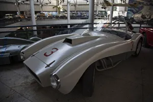 Sport Prints: Latvia, Riga, Riga Motor Museum, 1962 ZIL-112S, Soviet-era 300HP sports car