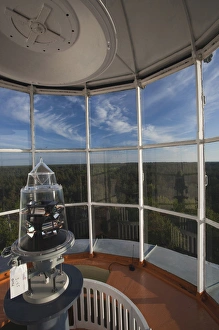 Images Dated 2nd June 2010: Latvia, Western Latvia, Kurzeme Region, Ovisi, Ovisi Lighthouse, view from the lighthouse