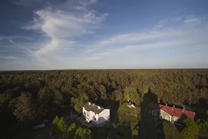 Images Dated 2nd June 2010: Latvia, Western Latvia, Kurzeme Region, Ovisi, Ovisi Lighthouse, view from the lighthouse
