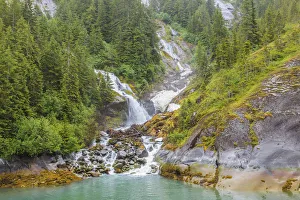 Le Conte Glacier area, Southernmost Tidewater glacier in United States, near Petersburg