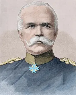 Military Uniform Prints: Leo von Caprivi (Caprivi Georg Leo Graf von Caprara of Montecuccoli) (1831-1899)