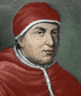 One Person Prints: Leo X (1475-1521). Florentine Pope (1513-21), named Giovanni de Medici