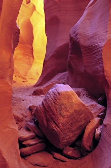 Surreal Prints: Light Reflections in Secret Canyon, Page, Arizona, USA