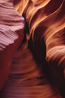 Images Dated 27th September 2012: Light Reflections and Swirls in Secret Canyon, Page, Arizona, USA