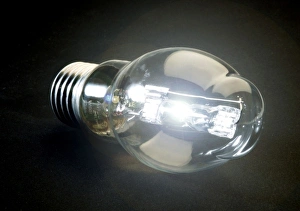 Images Dated 17th December 2007: Lighted bulb