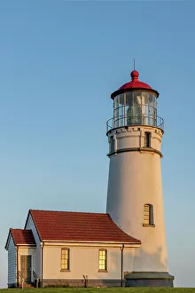 Pacific Coast Prints: Lighthouse at Cape Blanco State Park, Oregon, USA