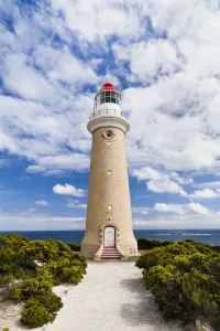 Safety Prints: Lighthouse of Cape du Couedic, Australia in the Flinders Chase National Park on Kangaroo Island