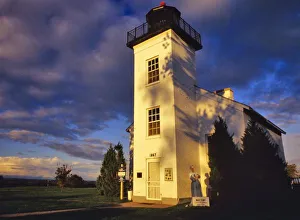 Lighthouse in Escanaba UP Michigan