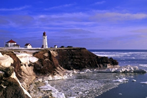 Lighthouse Iles de la Madeleine, Quebec, Canada