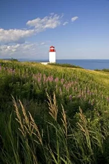 Images Dated 3rd August 2006: Lighthouse at St. Martins, New Brunswick, Canada
