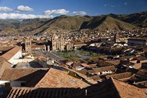 Images Dated 3rd May 2007: Lima, Peru. The high altitude city of Cusco (Cuzco). It is also the gateway stop