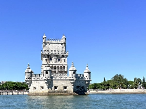 Images Dated 2nd January 2024: Lisbon, Portugal. Tower of Belem