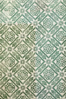 Lisbon Prints: Lisbon, Portugal. Traditional Portuguese Azulejo ceramic tiles