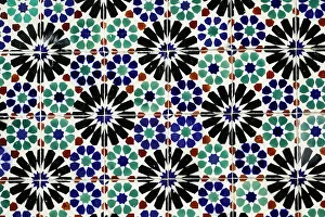 Lisbon Prints: Lisbon, Portugal. Traditional Portuguese Azulejo ceramic tiles