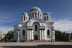 Lithuania Prints: Lithuania, Central Lithuania, Kaunas, St. Michael the Archangel Church