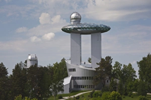 Images Dated 22nd May 2010: Lithuania, Eastern Lithuania, Moletai, Lithuanian Ethnocosmology Museum buildings