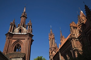Lithuania Prints: Lithuania, Vilnius, St. Anne and Bernardine Church