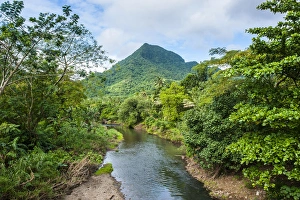 Images Dated 29th June 2011: Little creek, Upolo, Samoa, South Pacific