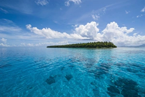 Destinations Prints: Little islet in the Ant Atoll, Pohnpei, Micronesia