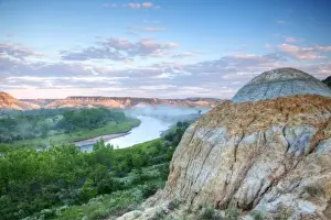 Medora Prints: The Little Missouri River at the Little Missouri National Grasslands, North Dakota, USA