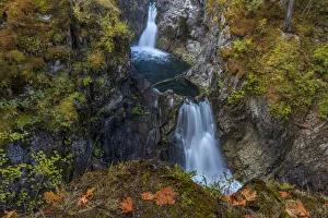 Little Qualicum Falls Provincial Park near Parksville, British Columbia, Canada