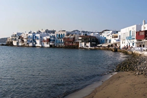 Mykonos Prints: Little Venice, Mykonos Town, Chora, Mykonos, Cyclades, Greece