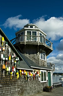 North East Prints: Lobster buoys in Barnard Maine