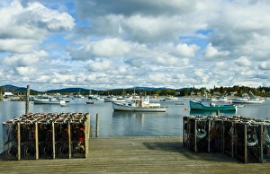 Images Dated 1st October 2009: Lobstering and fishing port of Barnard Maine