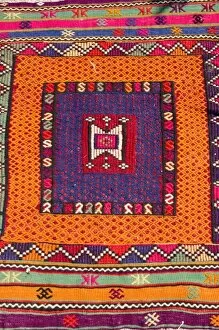 Images Dated 23rd May 2004: Local kilims sold as souvenirs, Pergamon (Pergamum / Bergama) Western Turkey