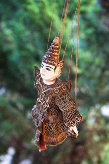 Entertainment Prints: A local Thai puppet