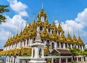 Images Dated 25th April 2024: Loha Prasat, Wat Ratchanatdaram