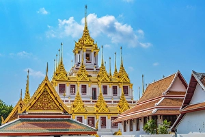 Images Dated 25th April 2024: Loha Prasat, Wat Ratchanatdaram