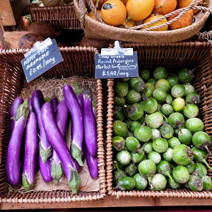 Vegetable Prints: London, England, Great Britain