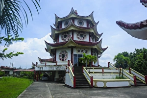 Filipino Prints: Long Hua Temple, Davao, Mindanao, Philippines