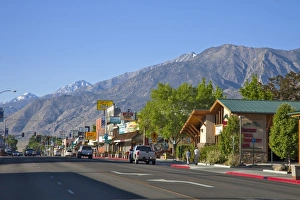 Bishop Prints: A look down Main Street of Bishop, California, USA