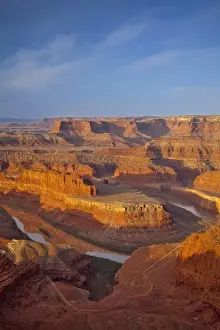 View Point Prints: Looking down onto the Colorado River and Canyonlands National Park from Dead Horse