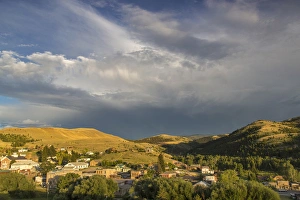 Images Dated 22nd July 2012: Looking down onto town from Boot Hill in Virginia City, Montana, USA