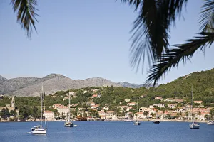 Images Dated 9th July 2007: Lopud Island, Boat tour of Elaphite Islands from Dubrovnik, Southeastern Tip of Croatia