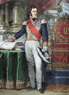 Duke Prints: Louis-Philippe I (Paris, 1773-Claremont, 1850)