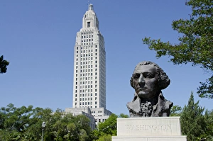 Images Dated 19th April 2012: Louisiana, Baton Rouge. Louisiana State Capitol building