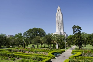 Images Dated 19th April 2012: Louisiana, Baton Rouge. Louisiana State Capitol building