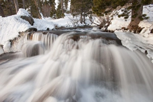 Lake Tahoe Prints: Lower Eagle Falls above Emerald Bay at Lake Tahoe. Califonia