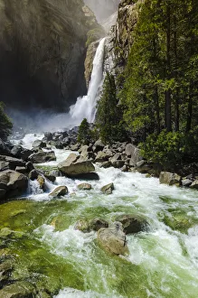 Sierra Prints: Lower Yosemite Falls, Yosemite National Park, California, USA