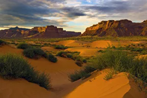 Steve Mohlenkamp Prints: Lukachukai desert sand dunes in northern Arizona