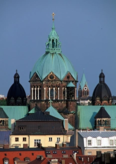 Images Dated 15th January 2004: Lukas Chruch from roof of Hotel Rafael