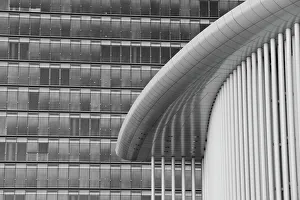 Black and White Gallery: Luxembourg, Luxembourg City, Kirchberg Plateau. Philharmonie Luxembourg Grand-Duchesse