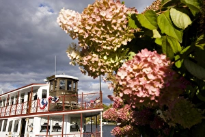 The M. V. Kearsarge on Lake Sunapee in Sunapee, New Hampshire