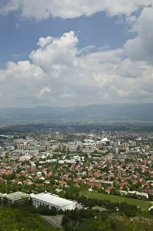 Images Dated 8th May 2007: MACEDONIA, Skopje. City View from Mount Vodno / Daytime