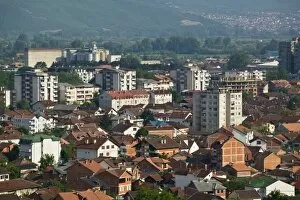 MACEDONIA, Tetovo. Tetovo City Overview