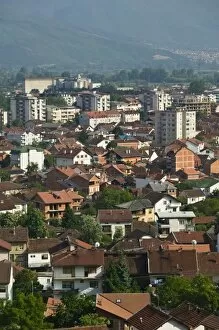 Images Dated 8th May 2007: MACEDONIA, Tetovo. Tetovo City Overview